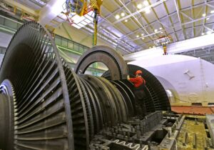 A steam turbine control system